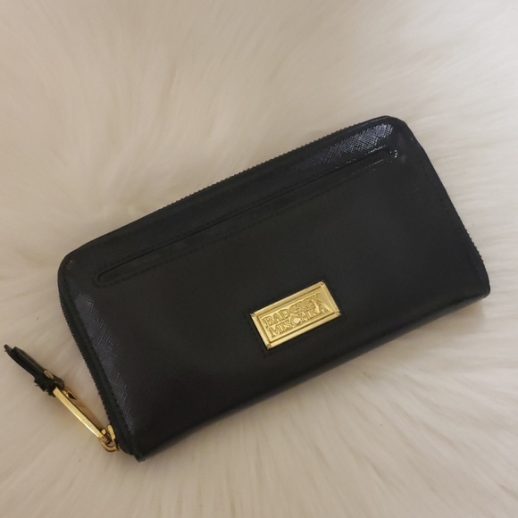 Badgley Mischka navy patent wallet - Picture 1 of 6